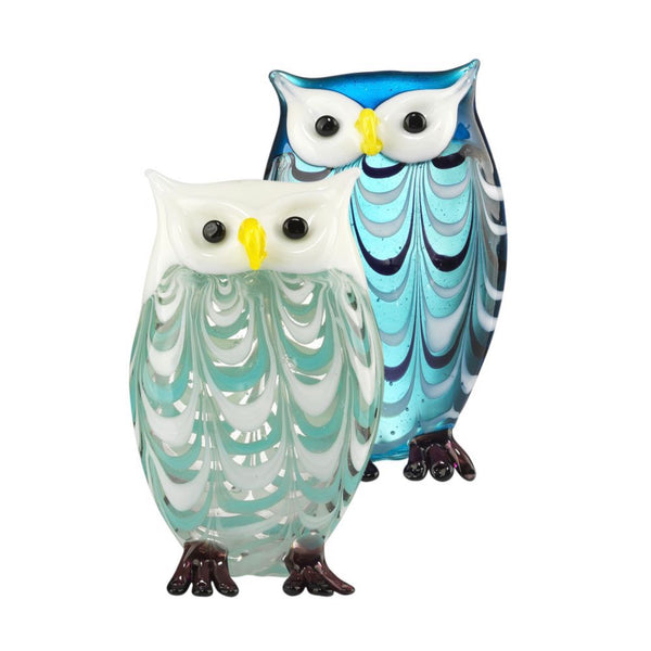 I Bubi Lui E Lei - Set Of 2 Decorative Figures - Light Blue
