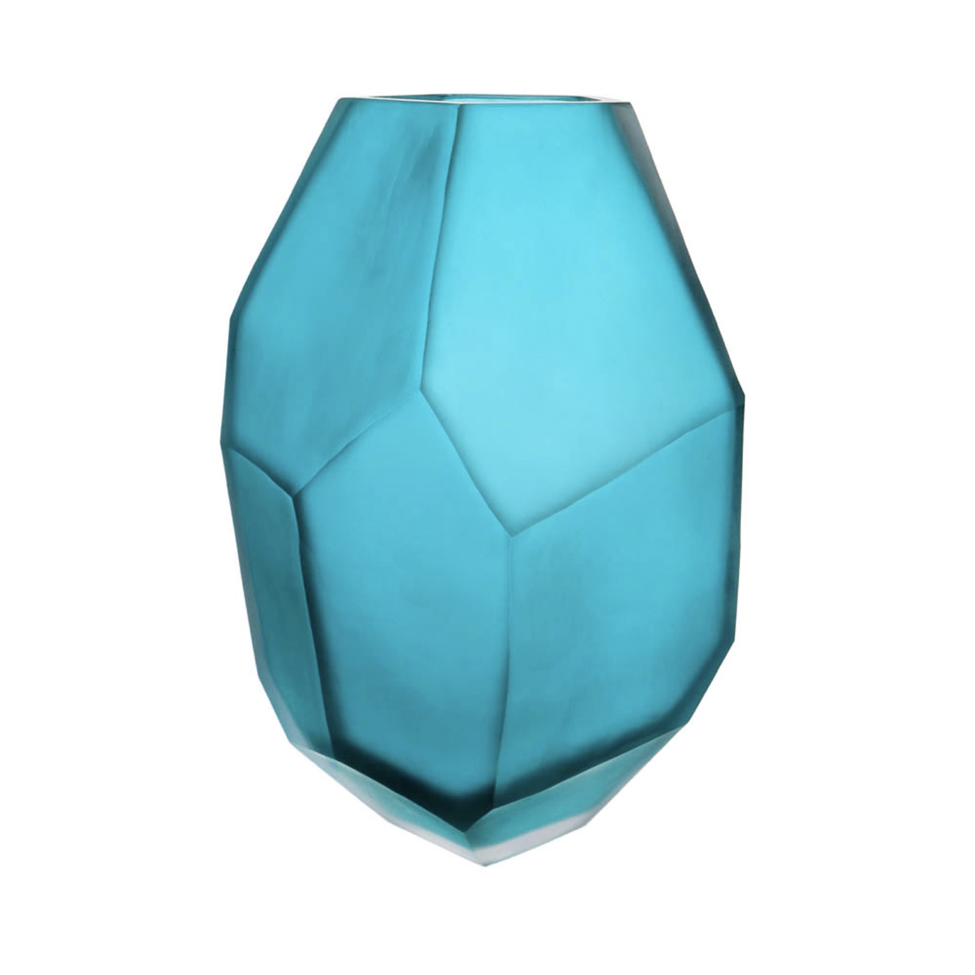 Ice - Vase - H30 Cm - Bleu Ciel