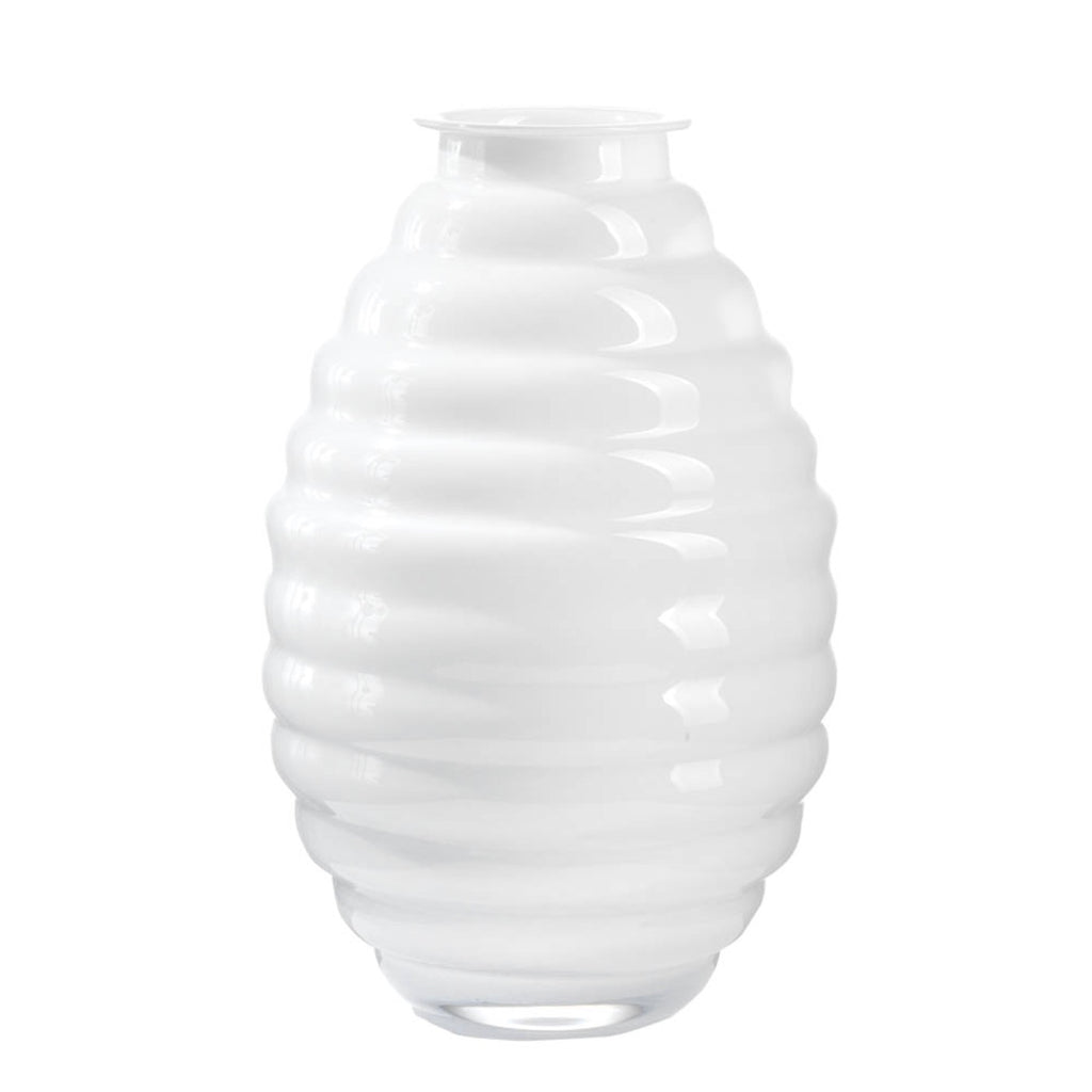 Anelli - Vase - H30 Cm - Blanc Lait