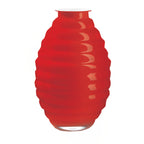 Anelli - Vase - H30 Cm - Opale/Rouge