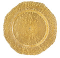 Aster - Sous-Assiette - Ø33 Cm - Or/Argent