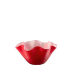 Wave - Centre De Table - Ø35 Cm - Opale/Rouge