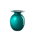 Bombetta - Vase - H25 Cm Ø19 Cm - Opale/Bleu Orion
