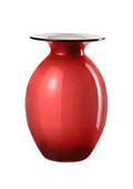 Bombetta - Vase - H29,5 Cm Ø20 Cm - Opale/Rouge