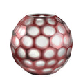 Geode - Vase - Ø27,5 Cm - Rouge