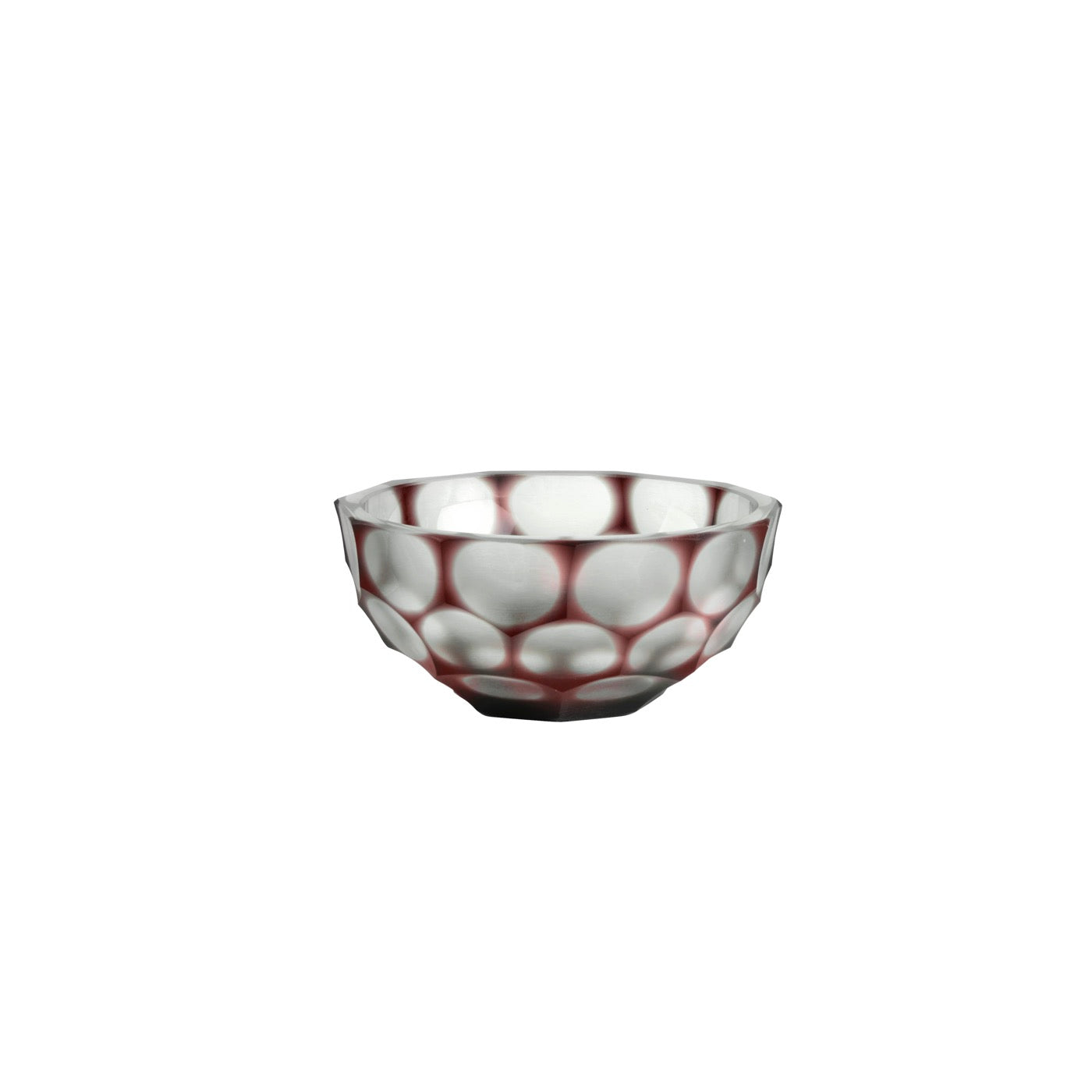 Geode - Coupelle - Ø15 Cm - Rouge