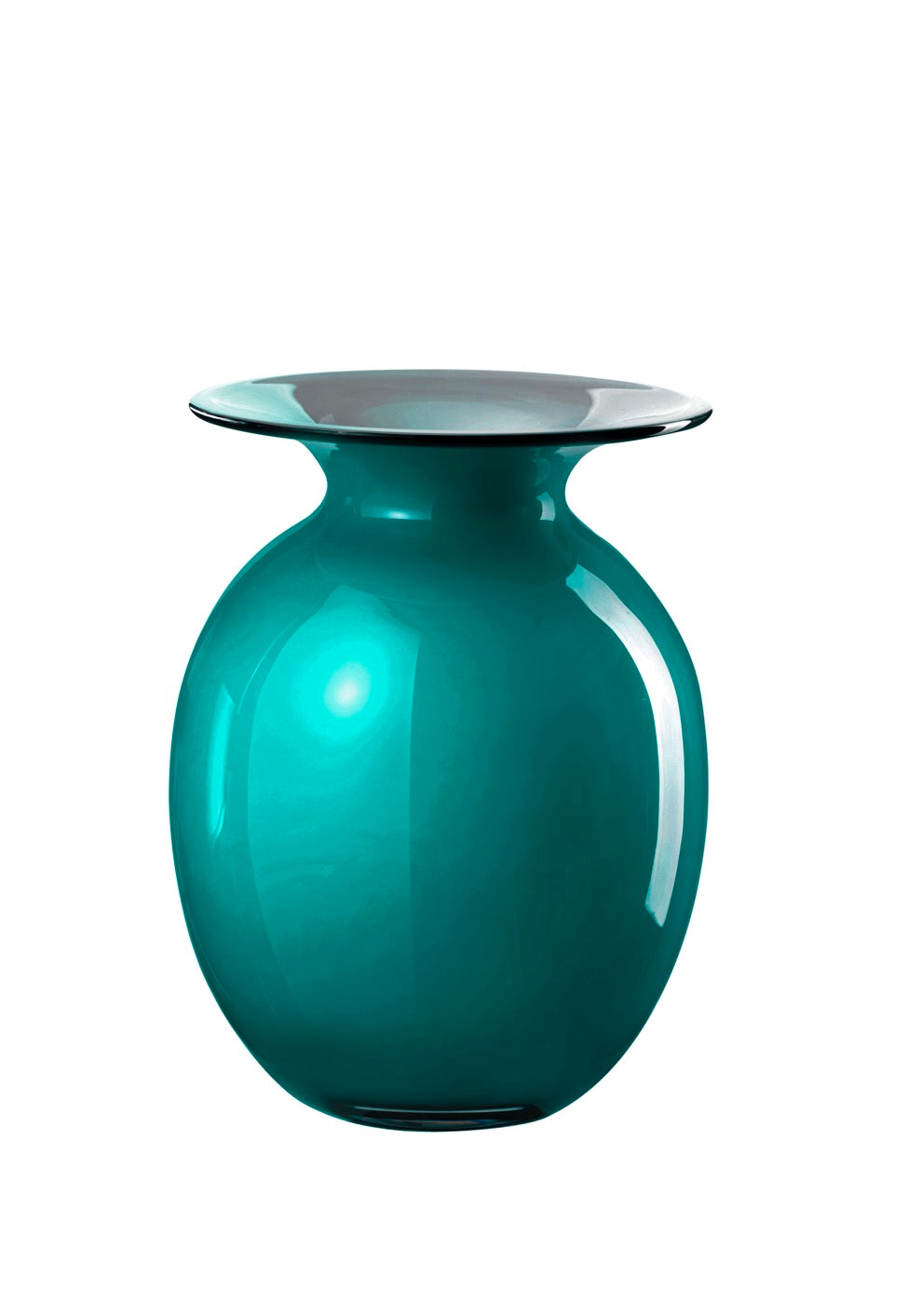 Bombetta - Vase - H25 Cm Ø19 Cm - Vert Baltique
