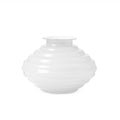 Anelli - Vase Ovale - H20 Cm Ø28 Cm - Opale