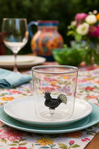 Pet Friends Cocò Noir - Lot De 6 Verres Décorés - H9,3 Cm