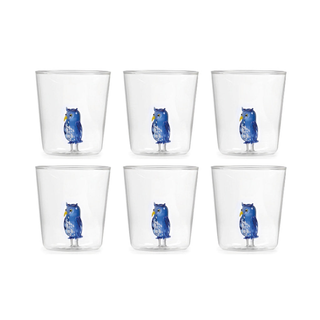 Pet Friends Bubi - Lot De 6 Verres Décorés - H9,3 Cm