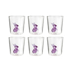 Pet Friends Bunbun - Lot De 6 Verres Décorés - H9,3 Cm
