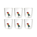 Savana Family Rio - Lot De 6 Verres Décorés - H9,3 Cm