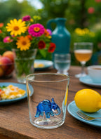 Savana Family Monsieur Savane - Lot De 6 Verres Décorés - H9,3 Cm