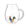 Pet Friends Cocoricó - Verre Décoré - H9,3 Cm