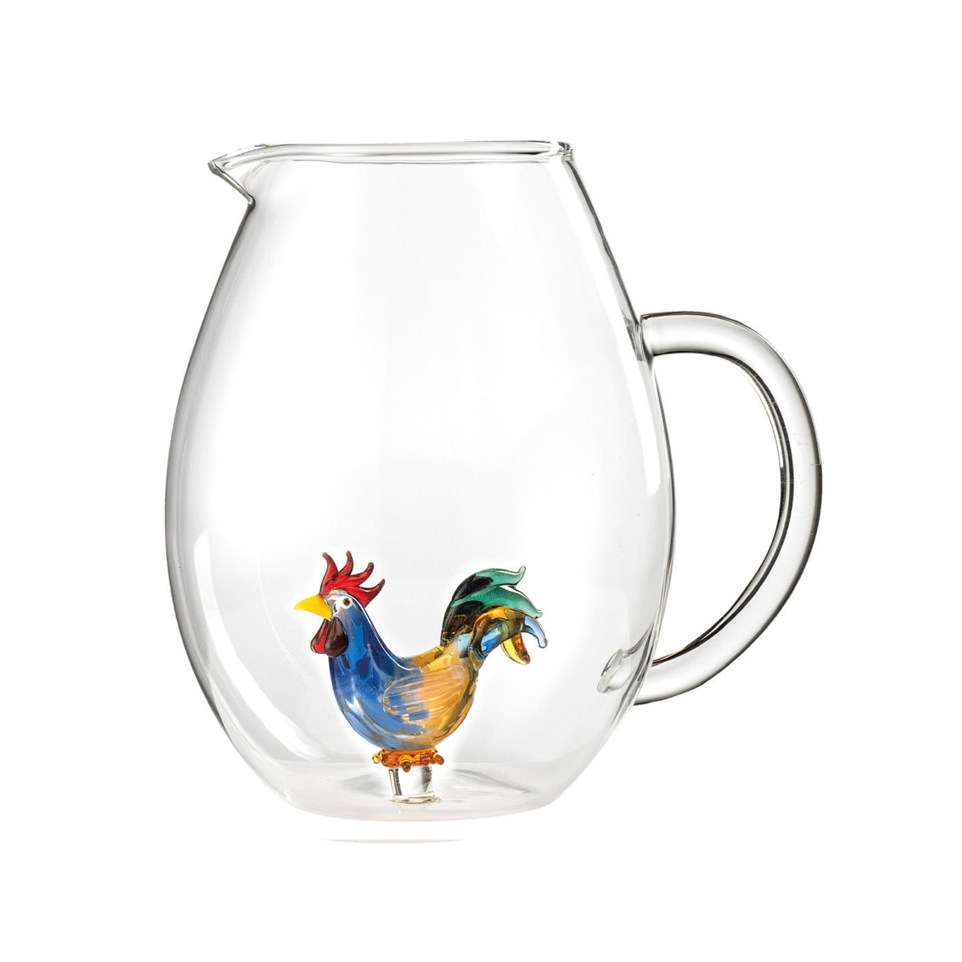 Pet Friends Cocoricó - Verre Décoré - H9,3 Cm