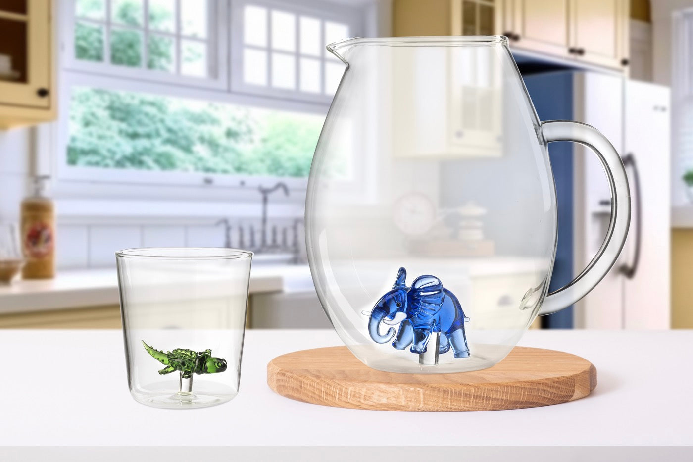 Savana Family Monsieur Savane - Carafe Décorée - 1,6 L