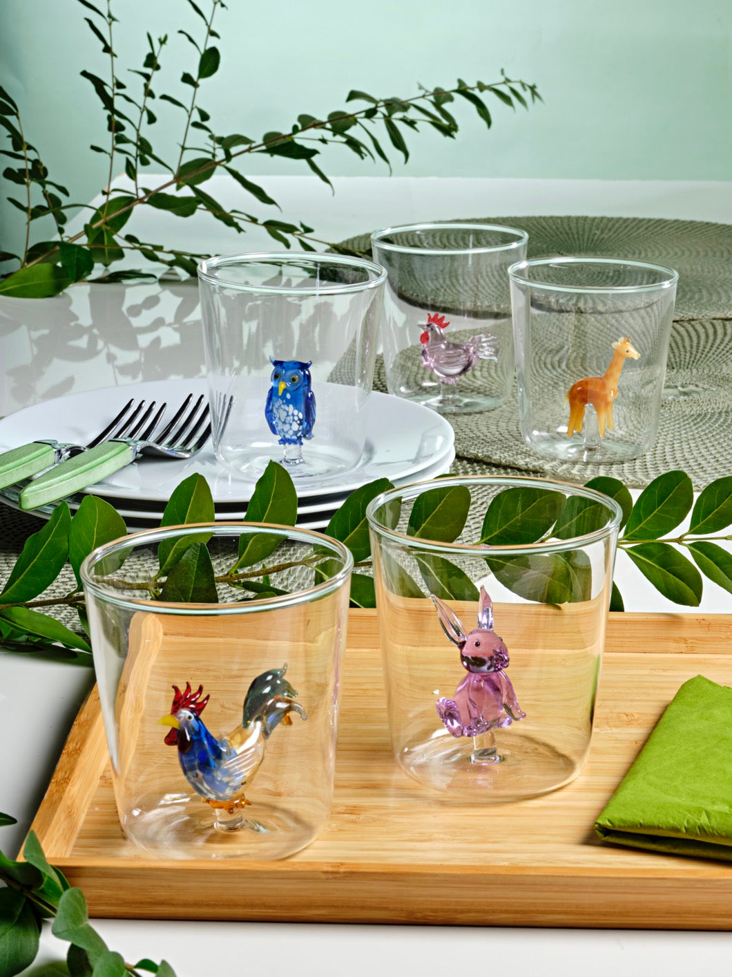Pet Friends Mix 1 - Lot De 6 Verres Décorés