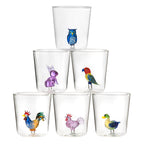 Pet Friends Mix 3 - Lot De 6 Verres Décorés