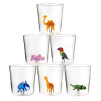 Savana Family Mix 1 - Lot De 6 Verres Décorés