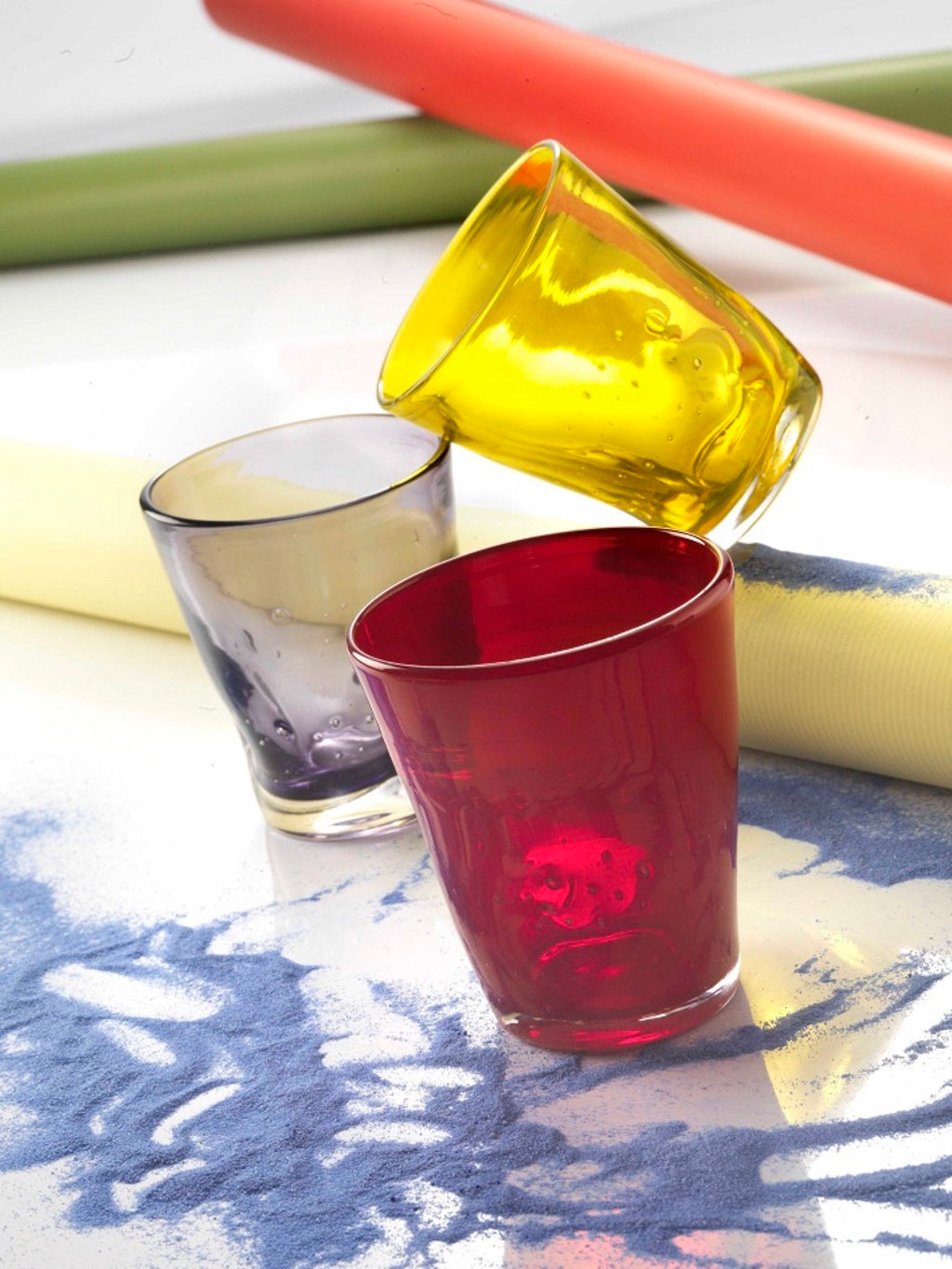 Eolo - Lot De 6 Verres À Liqueur - H6,5 Cm - Coloris Assortis