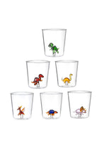 Dinos Mix 1 - Lot De 6 Verres Décorés