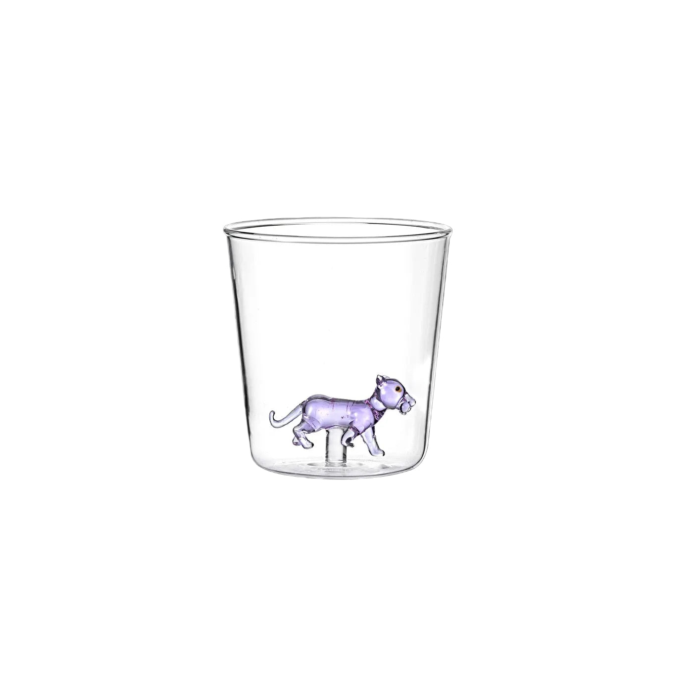 Savana Family Panthère - Lot De 6 Verres Décorés - H9,3 Cm