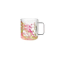 Flovers Twigs - Lot De 6 Mugs - H11 Cm - Vert/Rose
