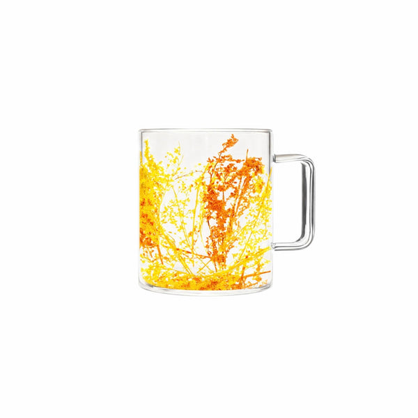Flovers Twigs - Set of 6 Mugs - Yellow/Orange