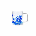 Flovers Petals - Lot De 6 Mugs - H11 Cm - Azur/Bleu