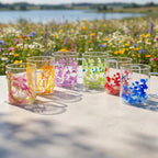 Flovers - Lot De 6 Mugs - H11 Cm - Coloris Assortis