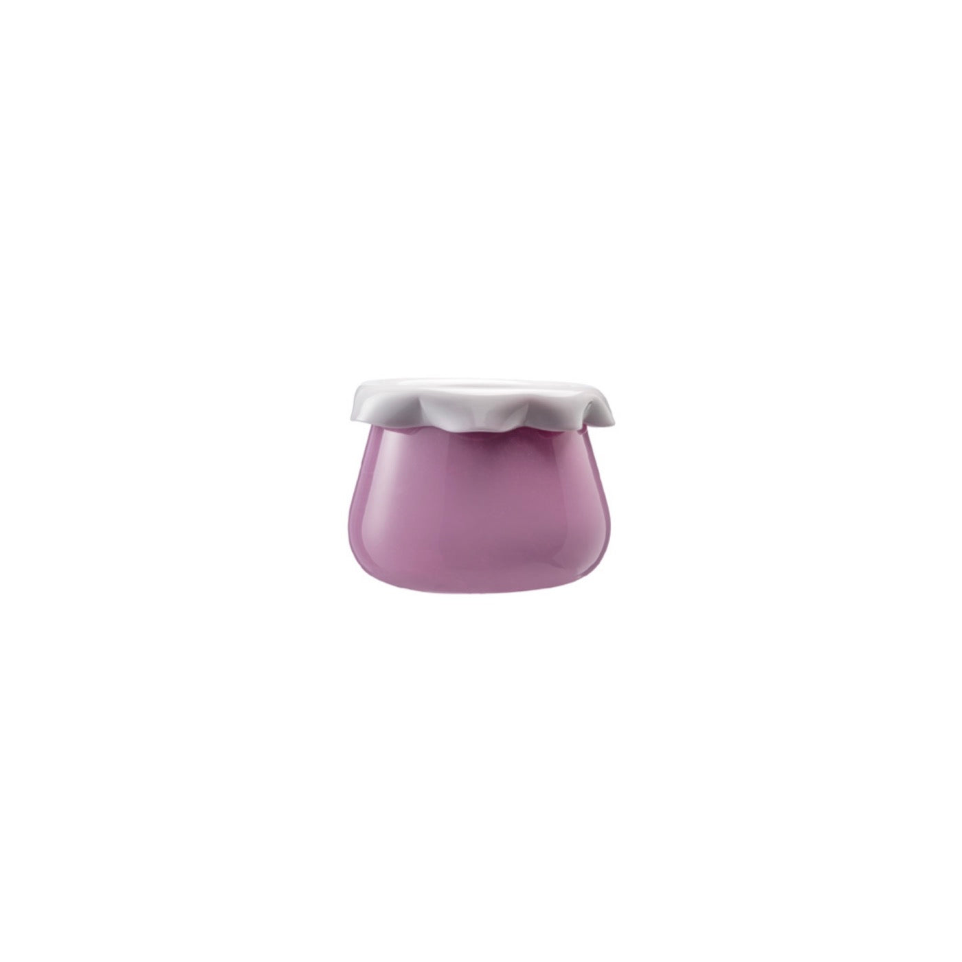 Nettare - Cache-Pot - Ø22 Cm H18 Cm - Blanc Lait/Glycine