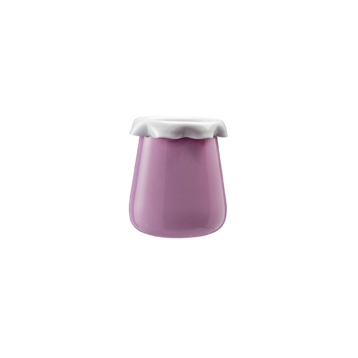 Nettare - Vase - Ø22 Cm H26 Cm - Blanc Lait/Glycine