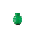 Ninfa - Vase - H25,5 Cm - Blanc Lait/Vert Émeraude