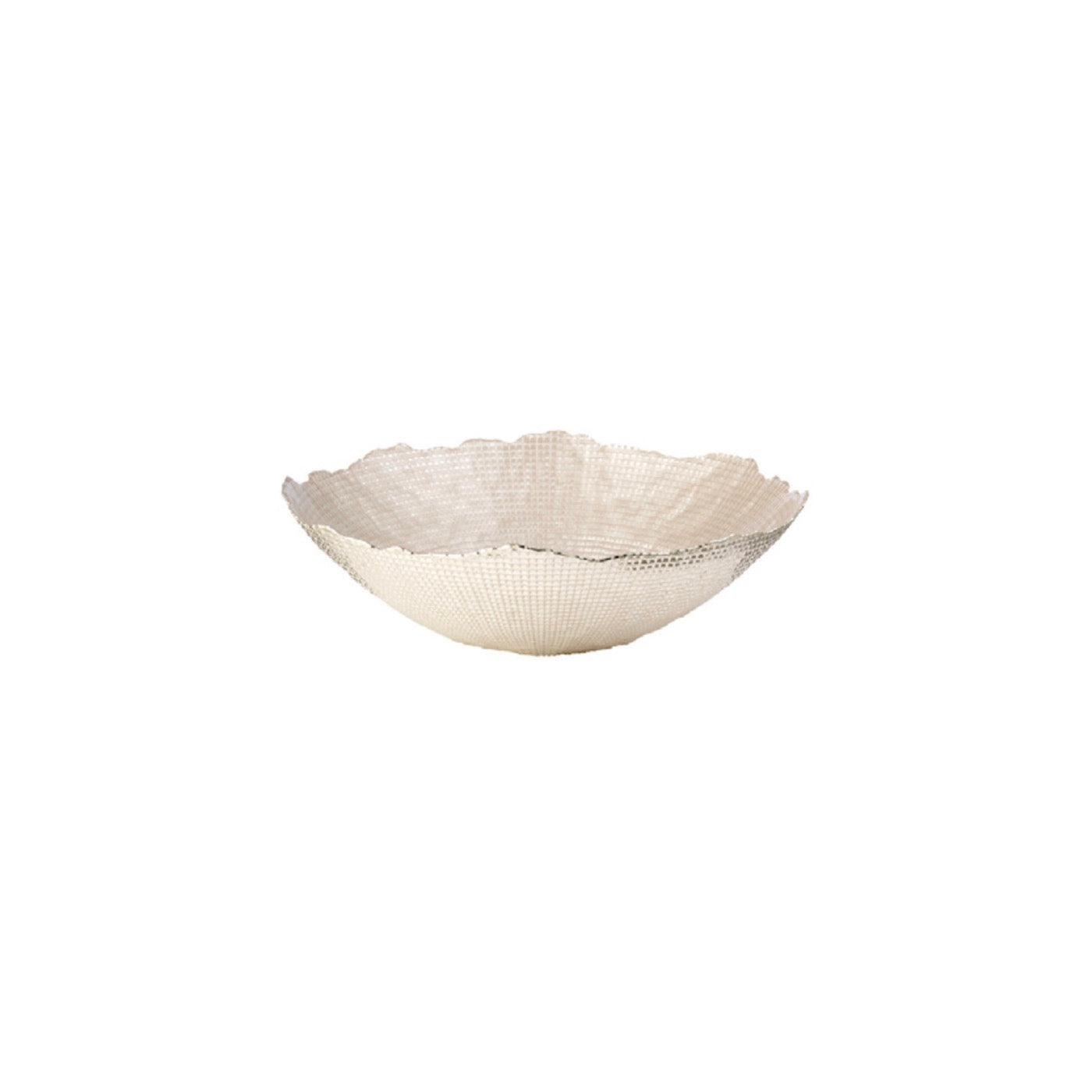 Aster - Coupe - Ø25 Cm - Perle/Argent