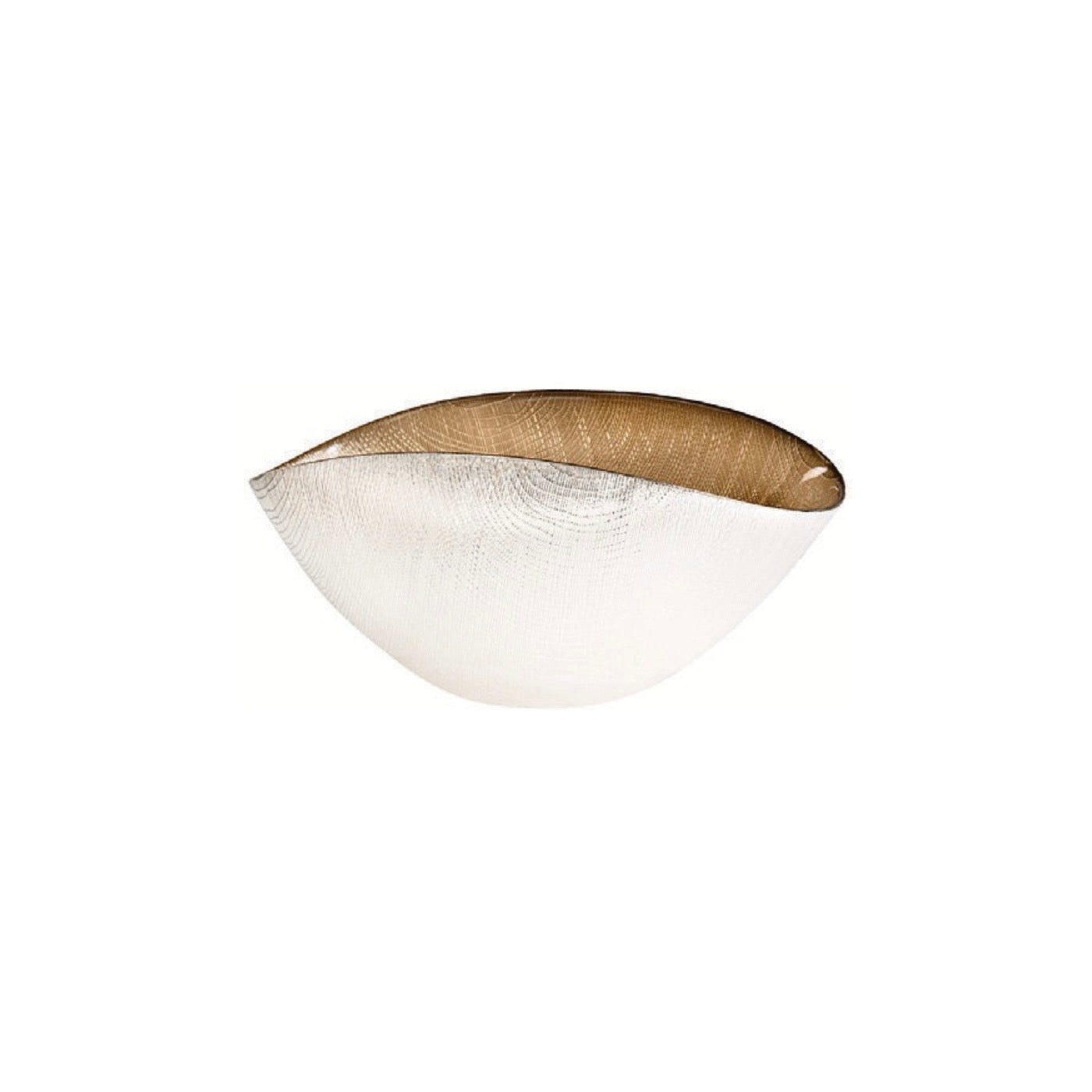New Burano - Centre De Table - 38x11 Cm - Corde/Argent