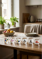 Pet Friends Mix 6 - Lot De 6 Verres Décorés