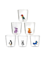 Pet Friends Mix 7 - Lot De 6 Verres Décorés