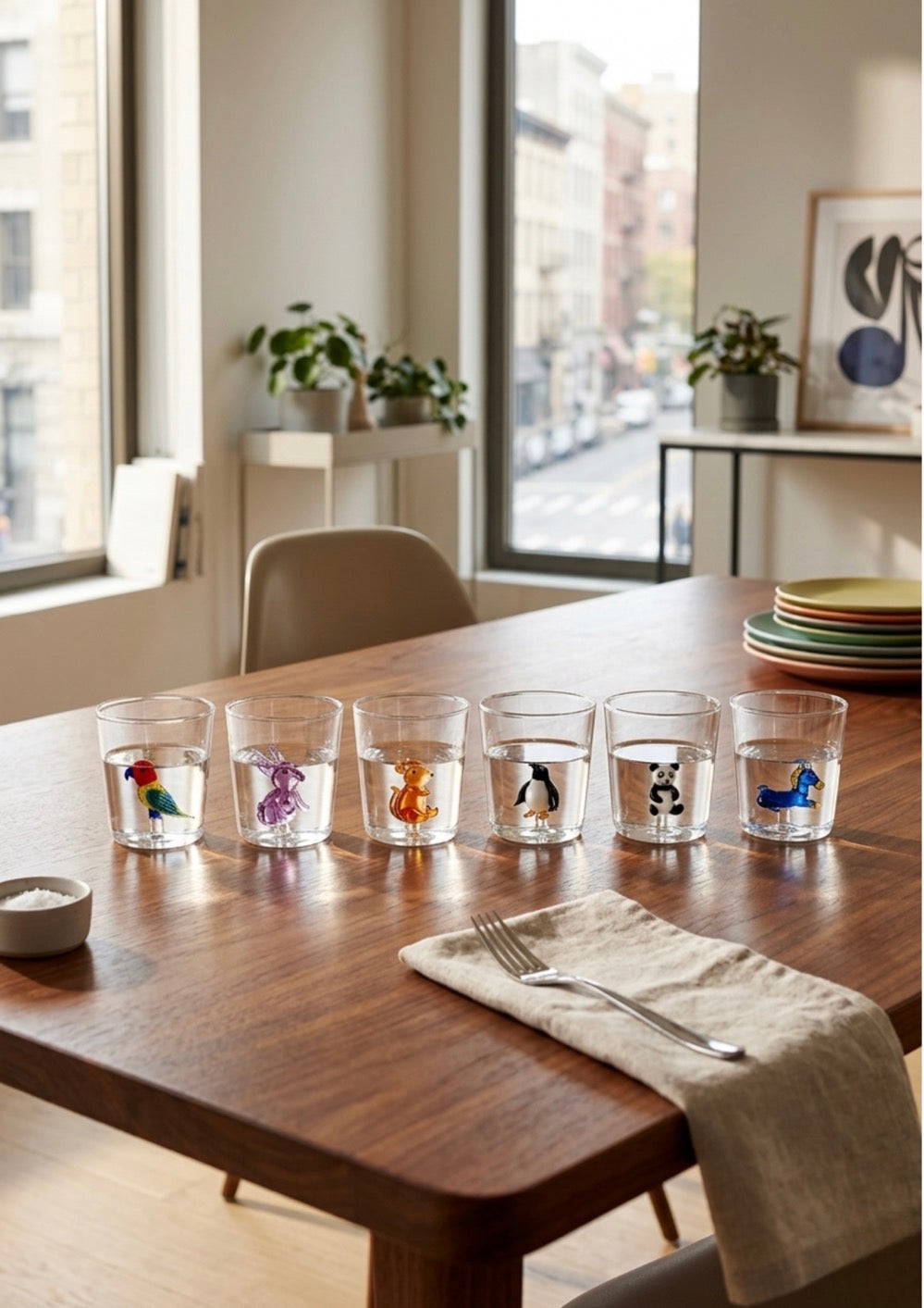 Pet Friends Mix 7 - Lot De 6 Verres Décorés