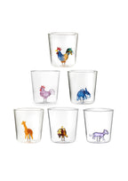 Pet Friends Mix 8 - Lot De 6 Verres Décorés