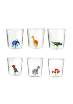 Savana Family Mix 4 - Lot De 6 Verres Décorés