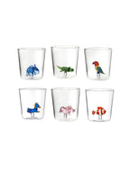 Savana Family Mix 7 - Lot De 6 Verres Décorés