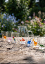 Savana Family Mix 8 - Lot De 7 Pièces (6 Verres + Carafe)