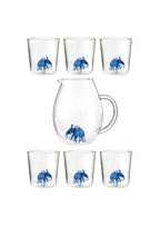 Savana Family Mix 9 - Lot De 7 Pièces (6 Verres + Carafe)