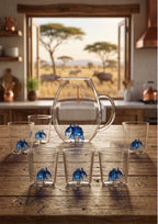 Savana Family Mix 9 - Lot De 7 Pièces (6 Verres + Carafe)