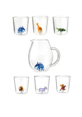 Savana Family Mix 10 - Lot De 7 Pièces (6 Verres + Carafe)