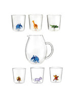 Savana Family Mix 10 - Lot De 7 Pièces (6 Verres + Carafe)