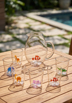 Savana Family Mix 11 - Lot De 7 Pièces (6 Verres + Carafe)
