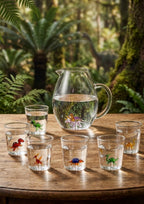 Dinos Mix 2 - Lot De 7 Pièces (6 Verres + Carafe)