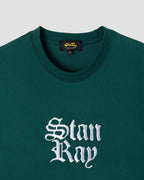 Olde Script Tee - Botanical Green