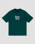 Olde Script Tee - Botanical Green